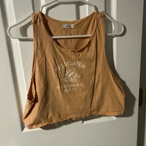 Women's Orange Tank Top